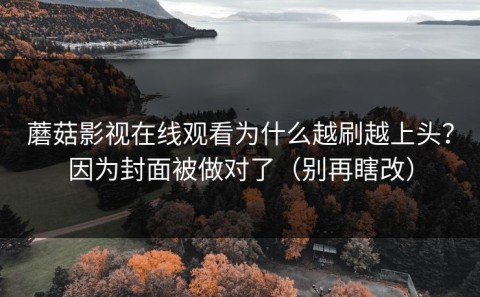 蘑菇影视在线观看为什么越刷越上头？因为封面被做对了（别再瞎改）